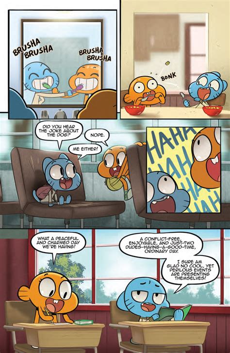 the amazing world of gumball gay porn|Parody: The Amazing World Of Gumball Porn Comics 